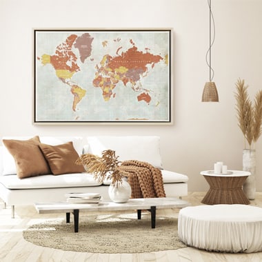 Your story on a world map